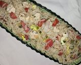 A picture of step 7 of Fried rice with chicken.