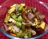 A picture of step 8 of Grilled Paneer Salad for Weight Loss.