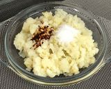 A picture of step 1 of Leftover Potato Sabzi.