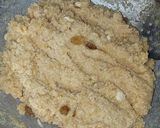 A picture of step 5 of Panchdhari ladoos.