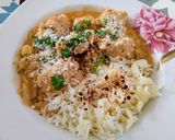 Foto del paso 4 de la receta Pollo al curry con leche de coco