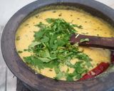 A picture of step 7 of Punjabi Kadhi without pakora.