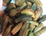 صورة لخطوة 2 من وصفة بامية باللحمة مع الأرز🍛