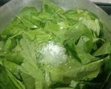 A picture of step 1 of Palak cutlet.