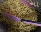 Foto langkah ke 5 dari resep Spaghetti Carbonara (Creamy Spaghetti).