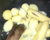 A picture of step 2 of Boiled potatoes and banana.