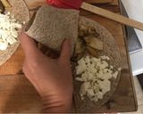 Φωτογραφία βήματος 5 της συνταγής Tortilla με αβοκάντο και αυγό