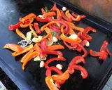Une image de l'étape 9 de Filets d'églefin aux poivrons bicolores, ail, citron et herbes du jardin.