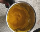 A picture of step 2 of Mango melon smoothie .