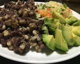 A picture of step 4 of White corn and Adzuki beans githeri.