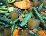 Foto langkah ke 7 dari resep Kikil Pete Kuah Coklat.