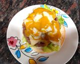 Foto del paso 6 de la receta: Hamburguesa de ternera con pera y gorgonzola