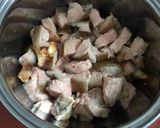 Hình bước làm 2 của món Nầm dê giềng mẻ