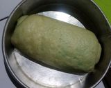 Foto langkah ke 6 dari resep Roti Kukus Sukun Sarikaya Pandan Suji.