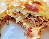 Foto del paso 4 de la receta: Tarta de atún y cebolla