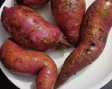 A picture of step 1 of Sweet Potato kabab.