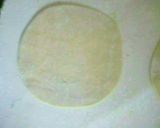 A picture of step 9 of Chapati with green grams(ndengu).