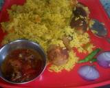 Veg  rice  with soya paneer ball recipe step 21 photo