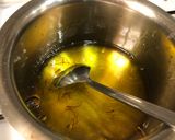 A picture of step 9 of Kesar Jalebi.