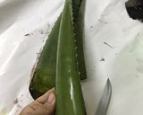 Hình bước làm 1 của món Nha đam đường phèn thanh nhiệt
