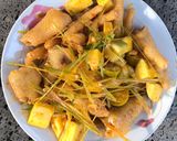 Hình bước làm 4 của món Chân gà sả tắc