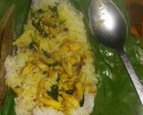 Foto langkah ke 11 dari resep Nasi Bakar Spesial Tuna.