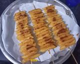 A picture of step 4 of Cheesy Pasta Sticks.