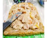 รูปขั้นตอนการทำที่ 3 ของ 🐟แซนวิชโฮลวีททูน่ามายองเนส Whole Wheat Tuna Mayonnaise Sandwich