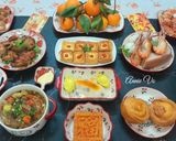 Hình bước làm 14 của món Mâm cỗ cúng ông Táo
