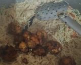 A picture of step 4 of Moti chicken pulao.
