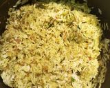 A picture of step 1 of Flavoured Rice with Peas.