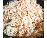 รูปขั้นตอนการทำที่ 4 ของ 🥓🍚ข้าวผัดหมูแฮม Ham Fried Rice