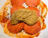 A picture of step 5 of Baked Pizza 🍕 Chicken Rollups.