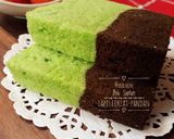 Foto langkah ke 10 dari resep 279. Bolu Santan Lapis Coklat-Pandan.