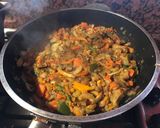 Foto del paso 1 de la receta Revuelto de verduras y queso
