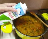 Pas rețetă Ciorbă de dovleac cu afumătură, dreasă cu kefir 3 fotografie