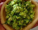 A picture of step 3 of Broccoli Paratha.