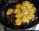 A picture of step 7 of Curry pakora.