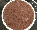 Hình bước làm 4 của món Cốt bánh gato vị socola