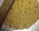 A picture of step 1 of Methi besan ke parathe methi na thepla.