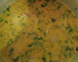 A picture of step 3 of Sprouts curry.
