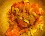 A picture of step 1 of Sausage & Ground beef Lasagna.
