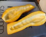 Une image de l'étape 2 de Courgette orange au céleri branche et curry.