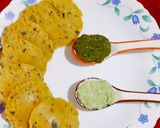 A picture of step 3 of Corn MeaI Idli.