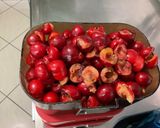 Une image de l'étape 3 de Confiture de cerises du jardin.
