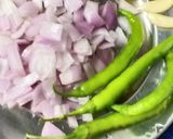 A picture of step 1 of Beans and potato vegetable.