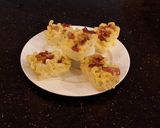 A picture of step 10 of Individual Creamy Macaroni and Cheese Bites.