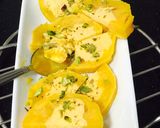 A picture of step 5 of Stuffed Mango Ice Cream.