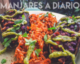 Foto del paso 8 de la receta: Pimientos Poblanos Rellenos de Arroz Integral y Alubias Negras