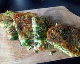 Foto langkah ke 4 dari resep Dadar Bayam Keju Ceddar.